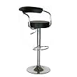 Modern Contemporary  Adjustable Bar Stools (set of 2)