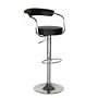 Modern Contemporary Adjustable Bar Stools, Set of 2