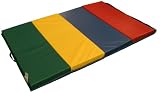  : 4' X 6' X 2" Deluxe Rainbow Tumbling Mat