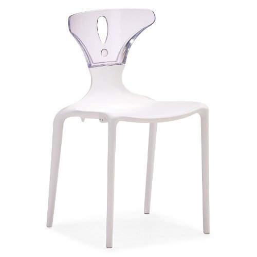 Zuo Askew Dining Chair White (set of 4)