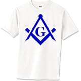 Free Mason Masonic G Logo T-Shirt 6.1 Heavyweight
