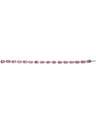Sterling Silver Pink Bracelet