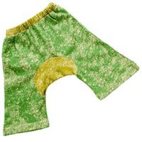 Sckoon Organic Cotton Monkey Pants Green 12-18 Month