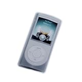 NEW CLEAR SILICONE CASE FOR THE NEW APPLE iPOD NANO 4G 4TH GENERATION 8GB 16GB (Nano-Chromatic 2008) + EXCLUSIVE NECK STRAP