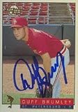 Duff Brumley, St. Petersburg Cardinals - Cardinals Affiliate, 1994 Fleer Excel Autographed Card