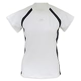 US Open Women's Performance Pique Top - White/Black