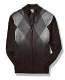INC International Concepts? Dip Dye Argyle Zip-Up
