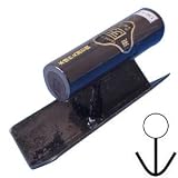 カクマン(本職用) 中首 外丸面引鏝【本焼】長さ120mm×径6.0mm（黒柄）【受注生産品】 721