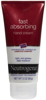 Neutrogena Norwegian Formula Fast Absorbing Hand Cream, 3 oz (Quantity of 6)