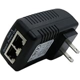 Premiertek Brand New Passive PoE Power Injector Input 100V~240V DC 0.5A Output 48V AC/0.4A -