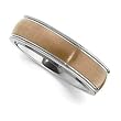 Chocolate Immersion Plated Tungsten Ring