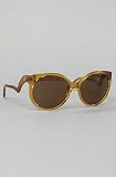 House of Harlow 1960 The Robyn Sunglasses in Mustard,Sunglasses for Women