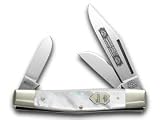 GERMAN EYE BRAND Genuine Mother of Pearl Stockman Pocket Knife Knives