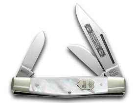 Check out sale price for GERMAN EYE BRAND Genuine Mother of Pearl Stockman Pocket Knife Knives. Free Shipping.