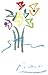 Evening Flowers Art Poster Print by Pablo Picasso, 16x20