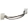Monroe  Stainless Steel 304 Weld On Pull Handle , Oval Grip, Dull Finish, 1/2" Grip Diameter, 1-1/2" Projection, Silver Color (Pack of 2)