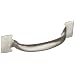 Monroe  Stainless Steel 304 Weld On Pull Handle , Oval Grip, Dull Finish, 1/2" Grip Diameter, 1-1/2" Projection, Silver Color (Pack of 2)