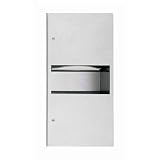 Profile Paper Towel Dispenser with 2 gal. Waste Receptacle- 350 C-fold or 475 Multi-fold Capacity