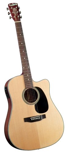 Blueridge BR-60CE Contemporary Dreadnaught Cutaway Guitar with Fishman Classic 4T Pickup and Santos Rosewood Back and Sides