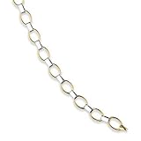 Two-Tone Oval Link Bracelet