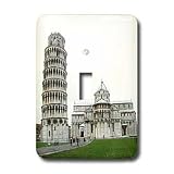Vacation Spots - Tower Of Pisa Italy - Light Switch Covers - single toggle switch