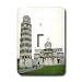 Vacation Spots - Tower Of Pisa Italy - Light Switch Covers - single toggle switch
