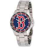 Mens MLB Boston Red Sox B Logo Coach Watch