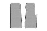 Jaguar XJS Simplex Carpeted Custom-Fit Floor Mats - 2 PC Set - Medium Gray (1992 1993 1994 1995 1996 92 93 94 95 96)