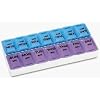 Apex Twice-a-day Weekly Pill Organizer - Blue & Purple