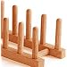 Lipper International 887 Bamboo Plate Rack/Pot Lid Holder