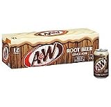 A&W Root Beer, 12 oz Can (Pack of 24)