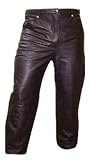 Mens Sheepskin Leather Capenter Pants-Leatherbull(Free U.S. Shipping)