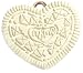 MIMO USB Drive - Heart (Brown/White)