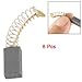 uxcell 8 Pcs 5 x 8 x 14mm Carbon Brush for Electric Angle Grinder