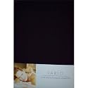 Jersey Spannbettlaken schwarz 140 - 160 x 200
