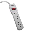 Tripp Lite TLP404 Surge Protector Strip 120V 4 Outlet 4ft Cord 450 Joule