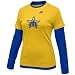 Nike Seattle Mariners Ladies Gold-Royal Blue Cooperstown Layered Long Sleeve T-shirt