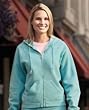 Ladies' Pigment Dyed Full-Zip Hooded Sweatshirt