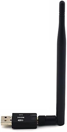 XINGAN Wireless 300Mbps 802.11n/g/b USB WIFI LAN Network Card Adapter with Antenna Support XP/Vista/WIN7 Linux and MAC OS X (300M Short Antenna)