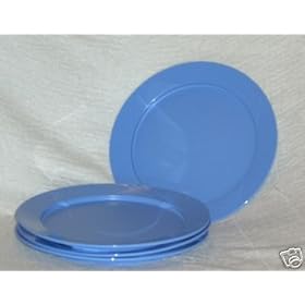 Tupperware Clear Impressions Picnic Plate Set by Tupperware