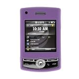 Rubberized Purple Snap-on Faceplate Case Cover For Samsung Propel Pro i627
