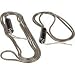 Leica Stainless Steel Strap Set with 8 Wrist Strap and 15 Neck Strap (18649)