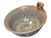 ArtisanStreet's Judaica Soup Bowl with Guardian Angel on Rim. Get Well Message in Hebrew. Hand Built Stoneware. Limited Edition.