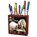 shih tzu - Dogs ShihTzu - Shih Tzu - Tile Pen Holders-5 inch tile pen holder