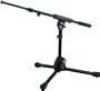 AKG KM259/5-BLACK Tripod Floor Mic. Stand w/ Boom, Black