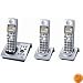 Panasonic DECT 6.0-Series 3-Handset Cordless Phone System with Answering System (KX-TG1033S)