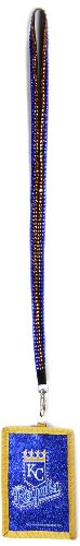 MLB Kansas City Royals Beaded Lanyard with Nylon Wallet at Amazon.com