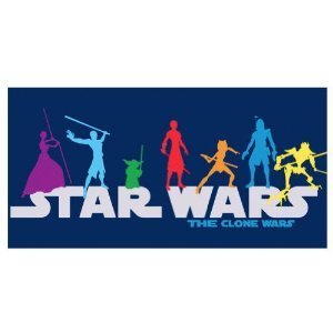 Star Wars: The Clone Wars 'Silhouettes' Towel