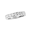 14K White Gold 1 1/8 ct. Diamond Anniversary Band