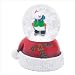 SKIING SNOWMAN WATERGLOBE